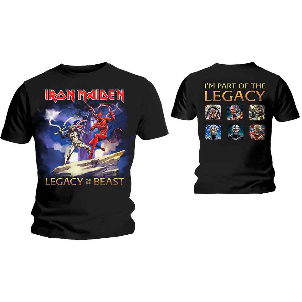 Iron Maiden Legacy Beast Fight Black