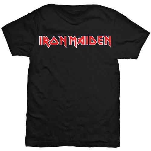 Iron Maiden Logo Black
