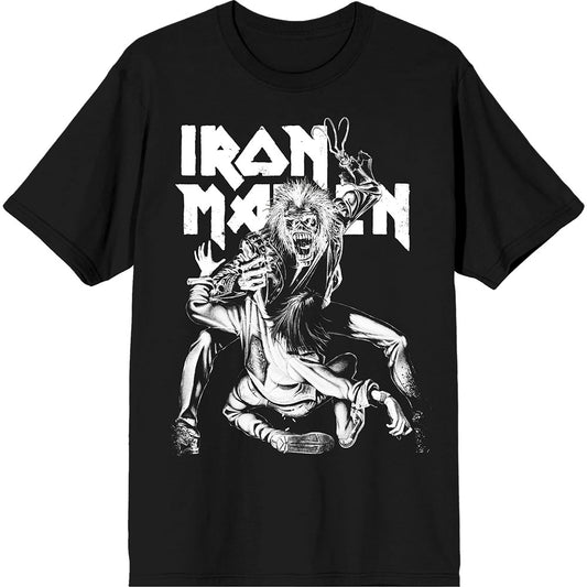 Iron Maiden No Prayer Claw Crop Black