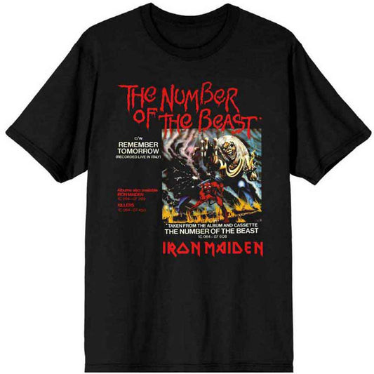 Iron Maiden Number Of The Beast Vinyl Promo Sleeve Black