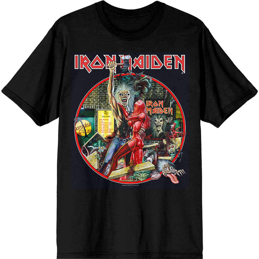 Iron Maiden Paradise Club Circle Black