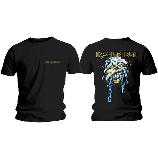 Iron Maiden Powerslave Head & Logo Black