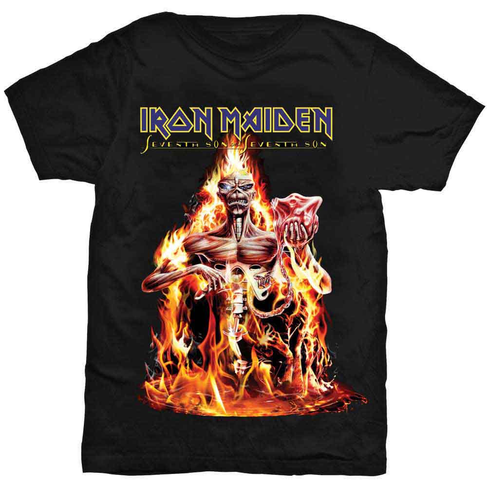 Iron Maiden Seventh Son Black