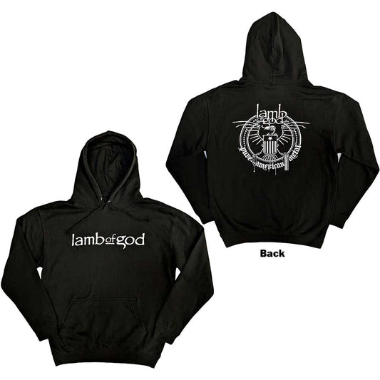 Lamb Of God Skeleton Eagle Black