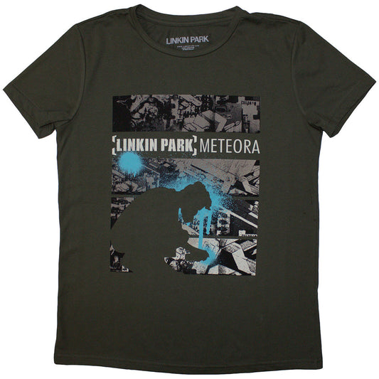 LINKIN PARK Meteora Drip Collage Green