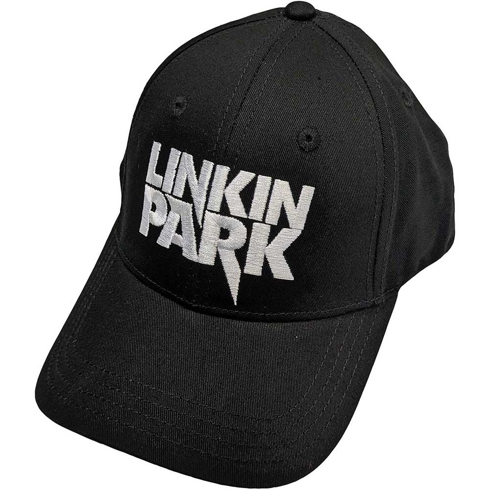LINKIN PARK White Logo Black