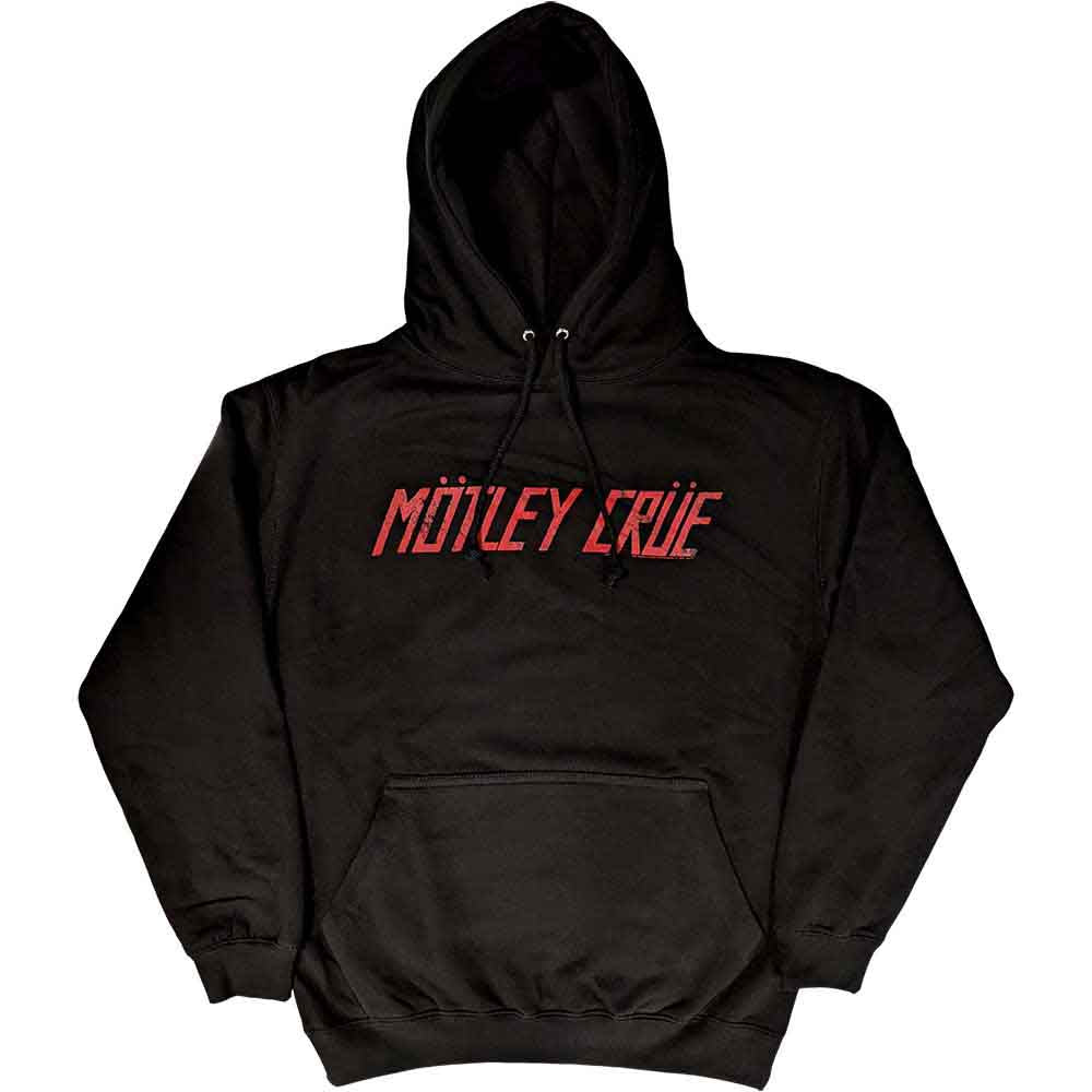 Motley Crue Distressed Logo Black