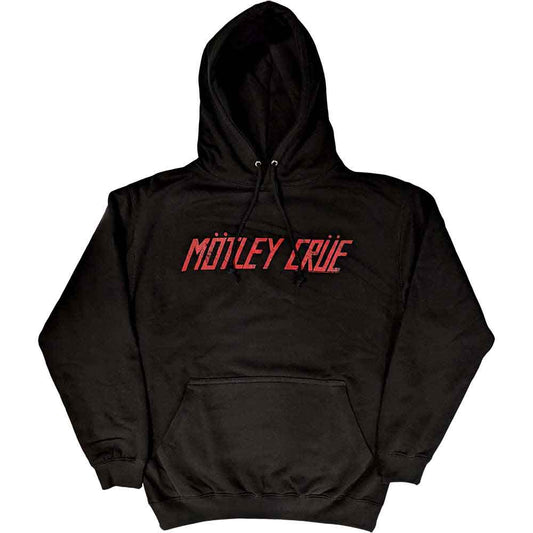 Motley Crue Distressed Logo Black