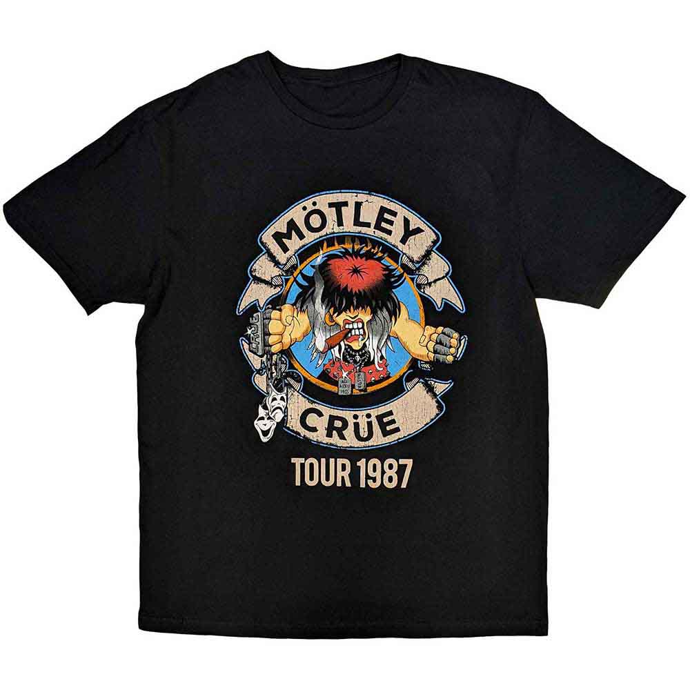 Motley Crue Girls Girls Girls Tour '87 Black