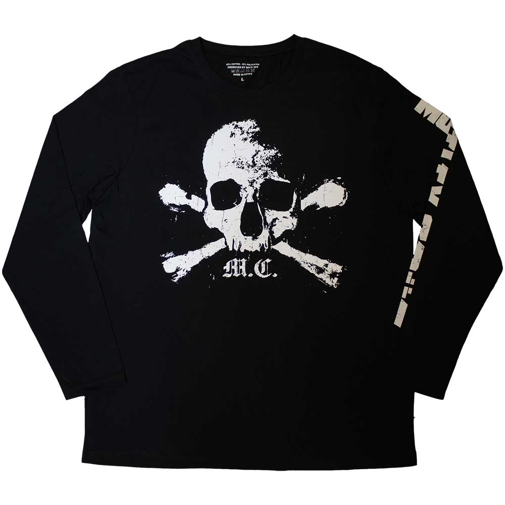 Motley Crue Orbit Skull Black