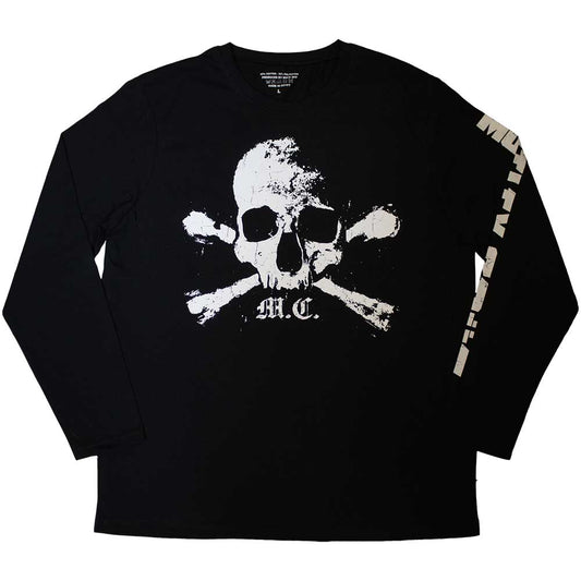 Motley Crue Orbit Skull Black