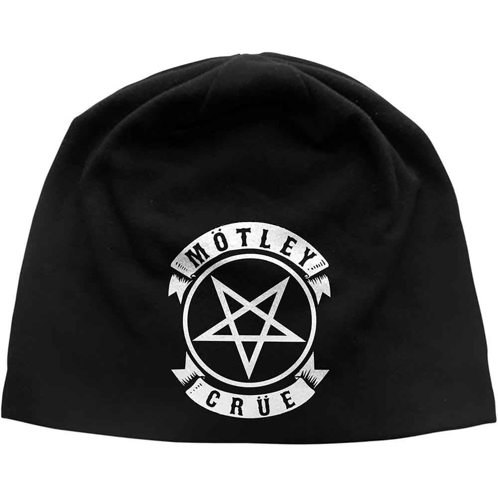Motley Crue Pentagram Black