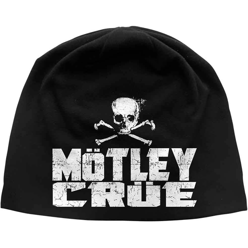 Motley Crue Skull Black