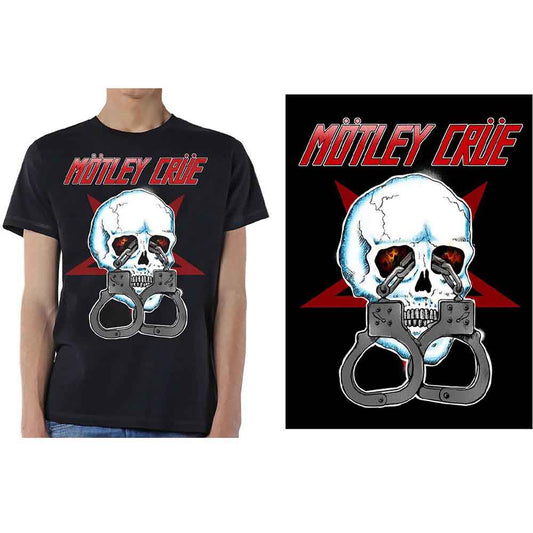 Motley Crue Skull Cuffs 2 Black