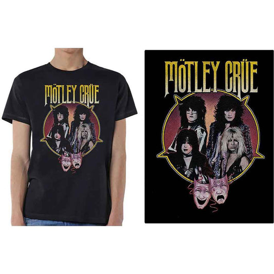 Motley Crue Theatre Pentagram Black