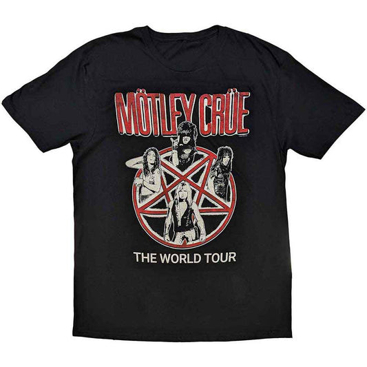 Motley Crue Vintage World Tour Black