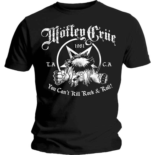 Motley Crue You Can't Kill Rock & Roll Black