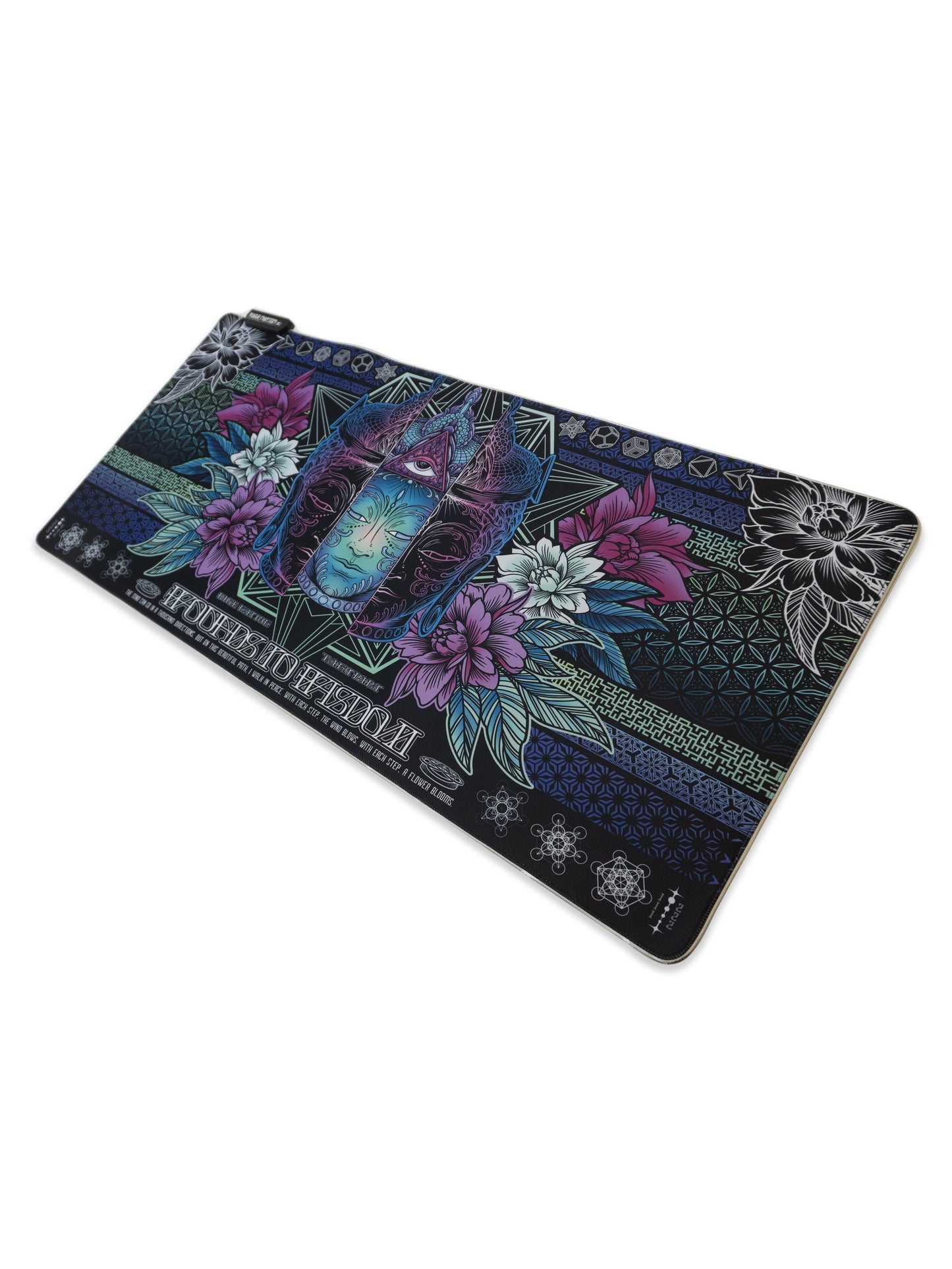 WOUNDS TO WISDOM V2 ✦ ETHEREAL HUES ✦ XXL RGB Gaming Mouse Pad