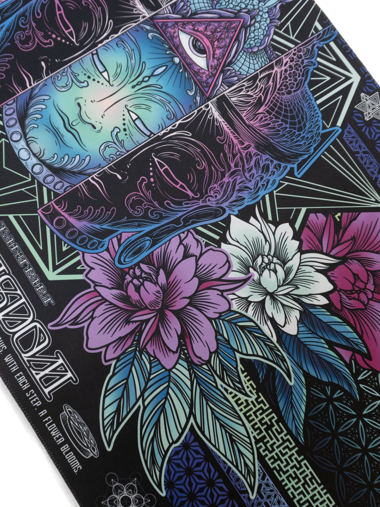 WOUNDS TO WISDOM V2 ✦ ETHEREAL HUES ✦ XXL RGB Gaming Mouse Pad