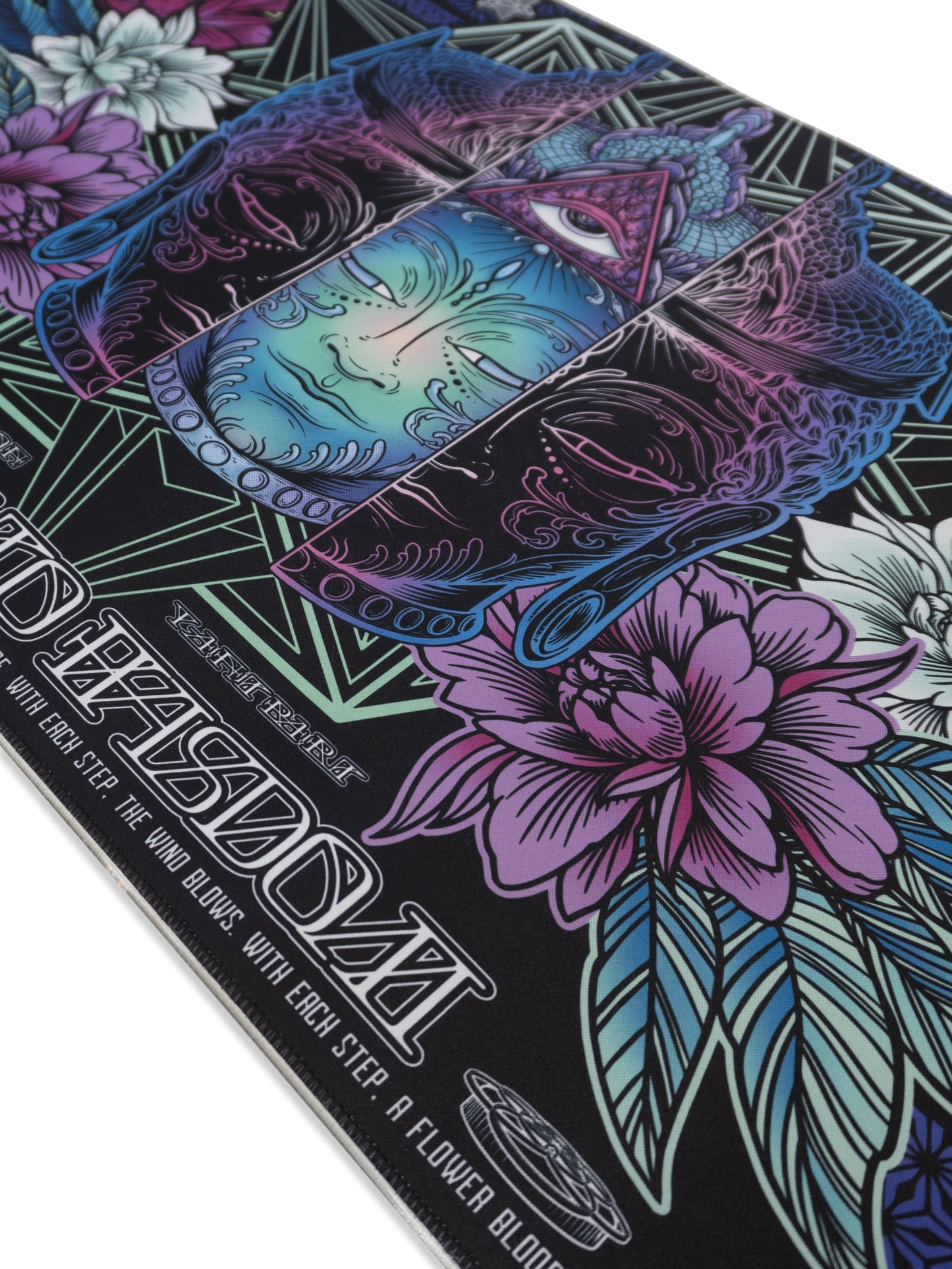 WOUNDS TO WISDOM V2 ✦ ETHEREAL HUES ✦ XXL RGB Gaming Mouse Pad