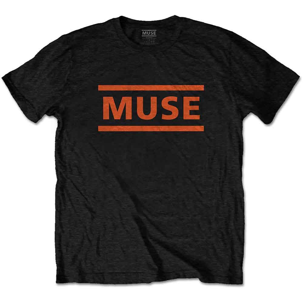 Muse Orange Logo Black