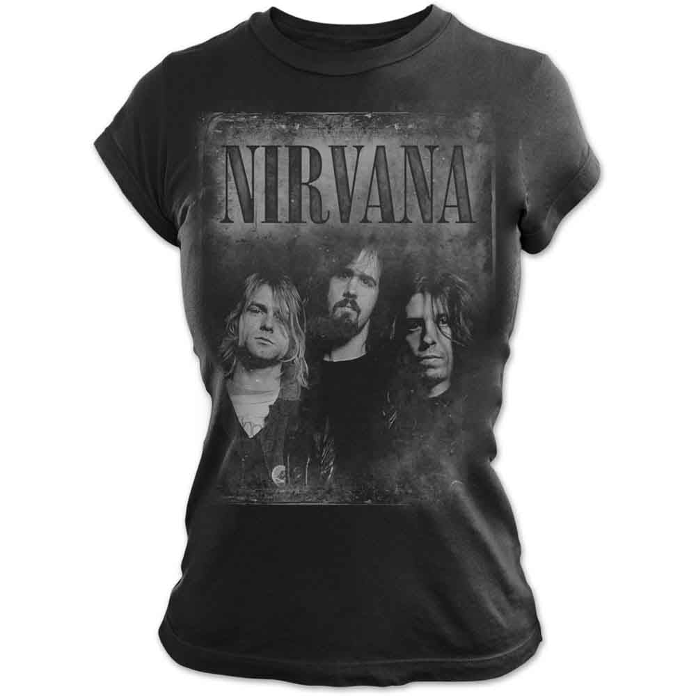 Nirvana Faded Faces Black