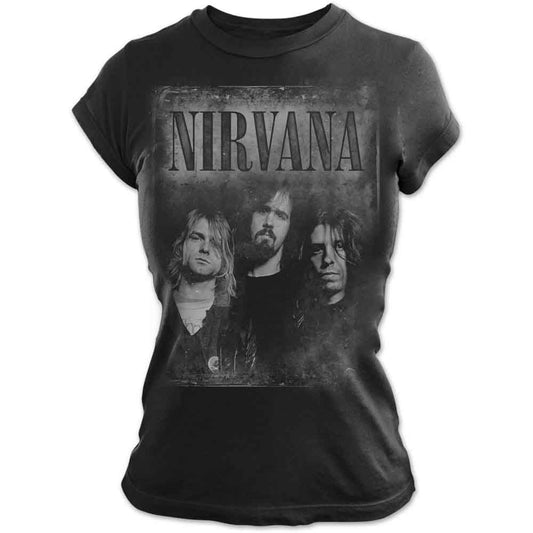 Nirvana Faded Faces Black
