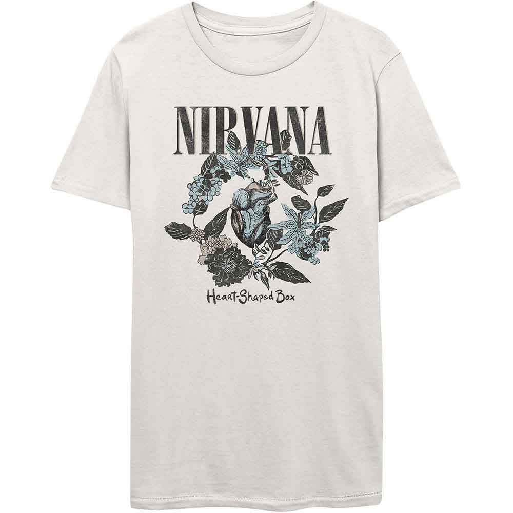 Nirvana Heart Shape Box White