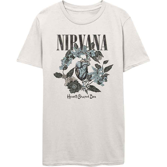 Nirvana Heart Shape Box White