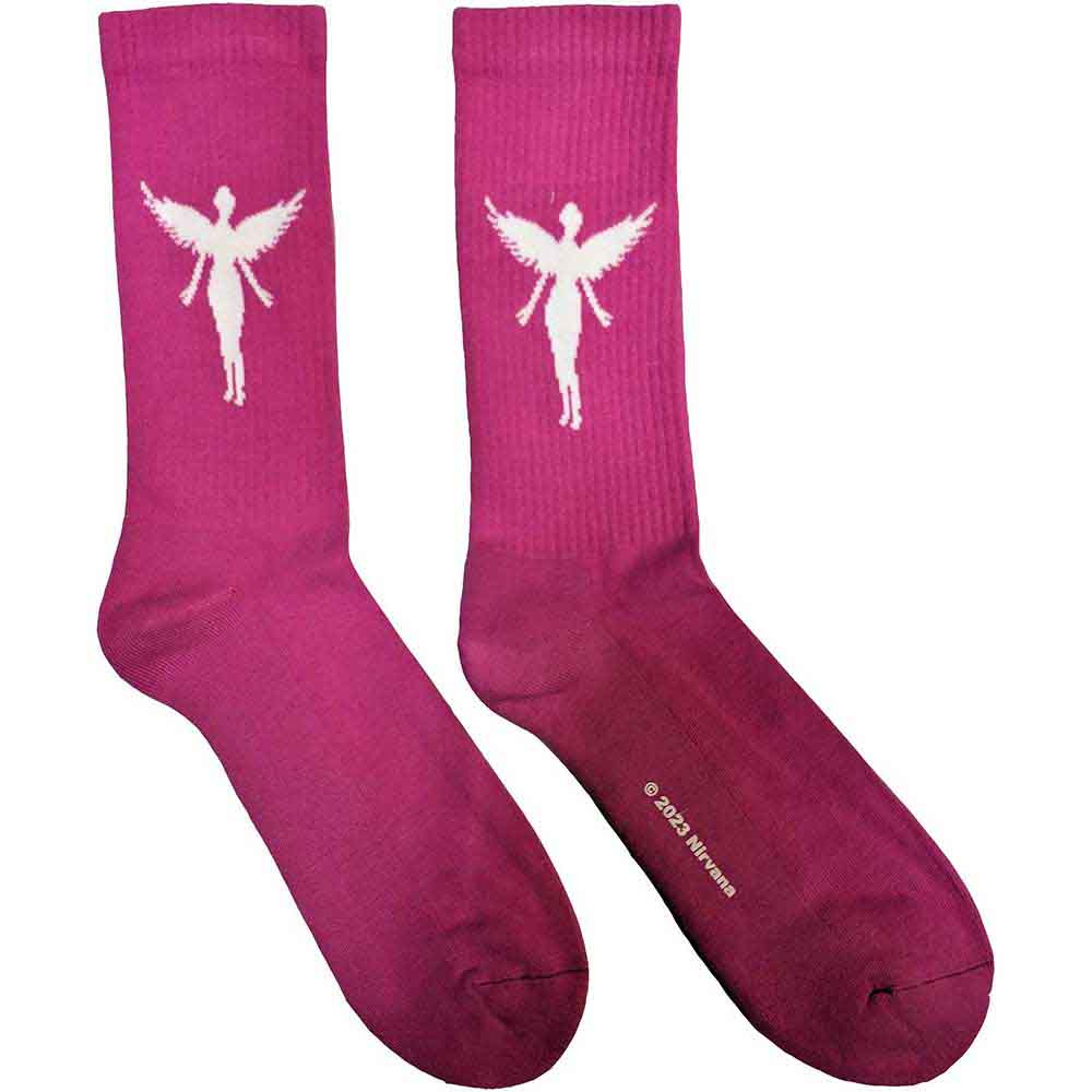 Nirvana In Utero White Angel Pink