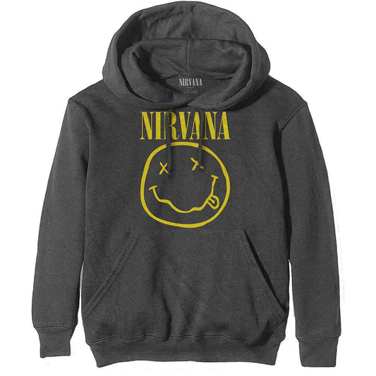 Nirvana Yellow Happy Face Grey