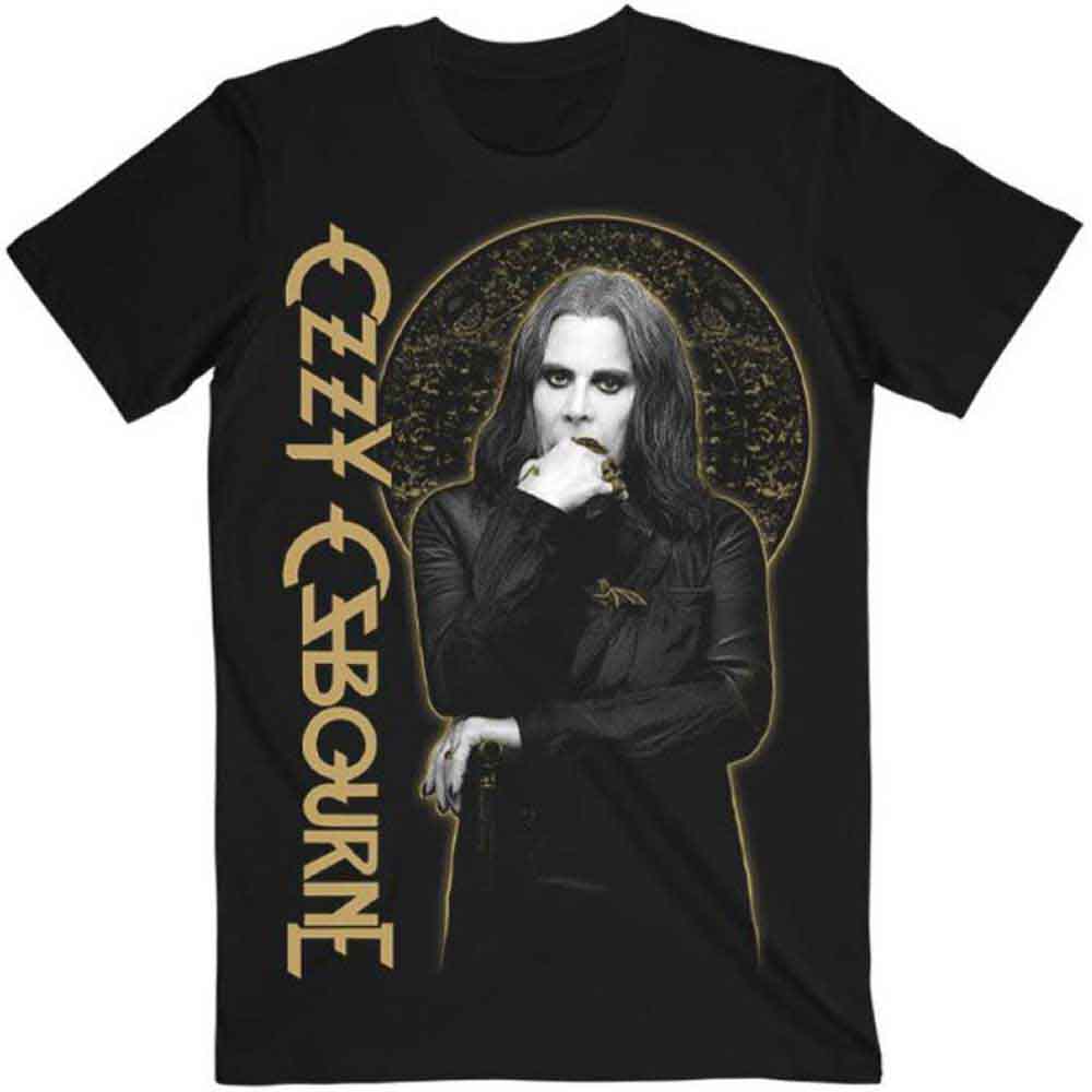 Ozzy Osbourne Patient No. 9 Gold Graphic Black