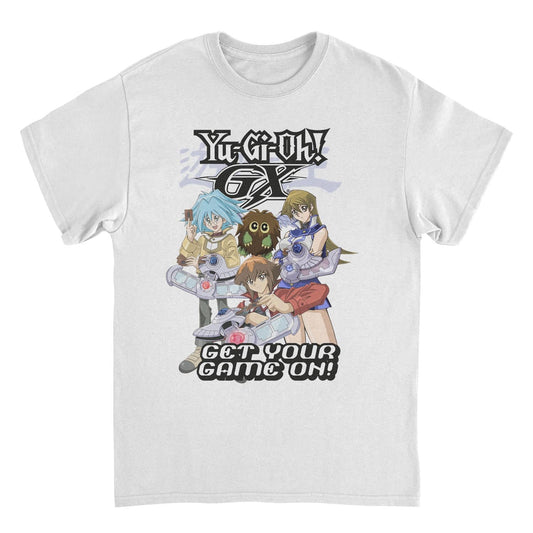 Yu-Gi-Oh GX Get Your Game On White T-Shirt