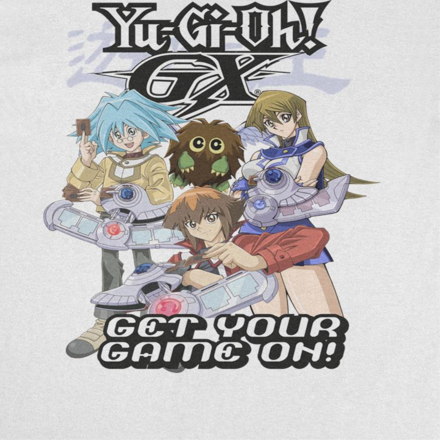 Yu-Gi-Oh GX Get Your Game On White T-Shirt