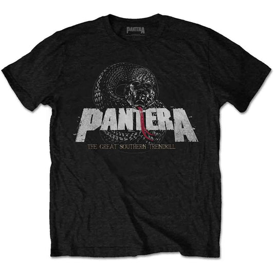 Pantera Snake Logo Black