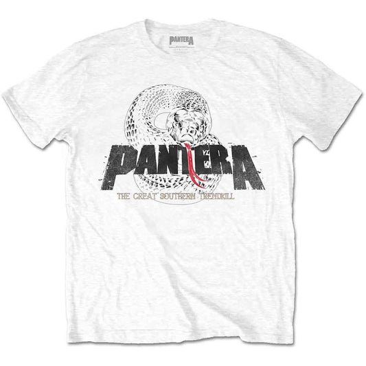Pantera Snake Logo White