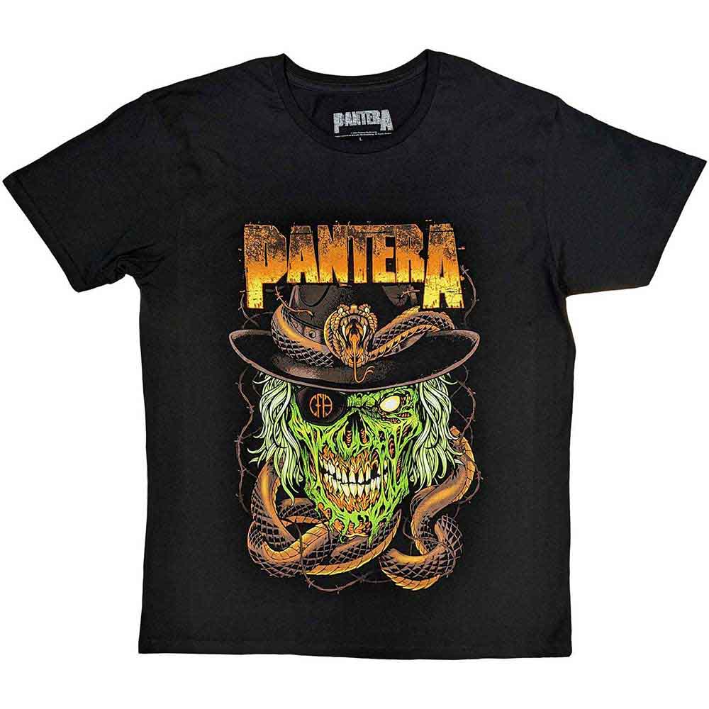Pantera Snake & Skull Black