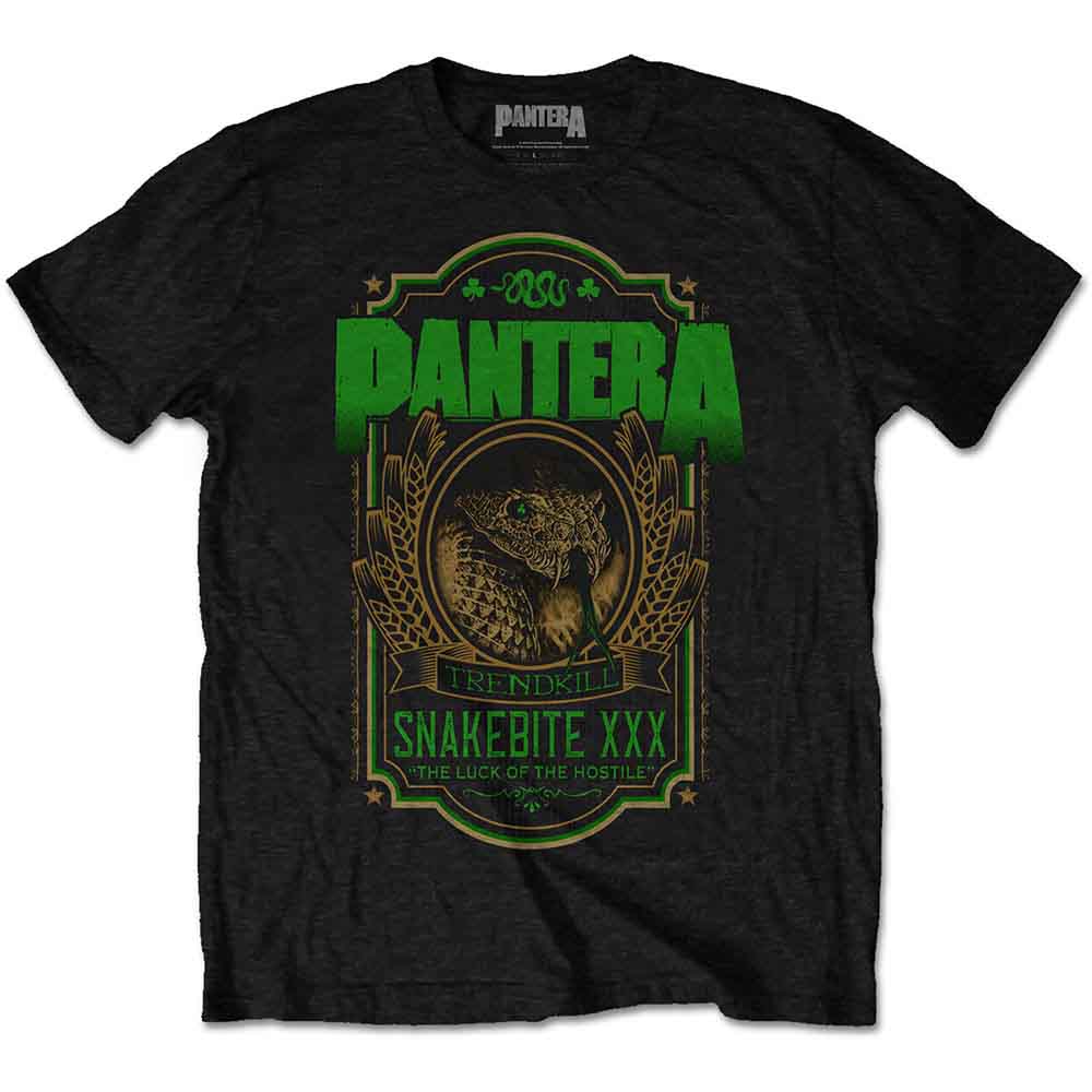 Pantera Snakebite XXX Label Black