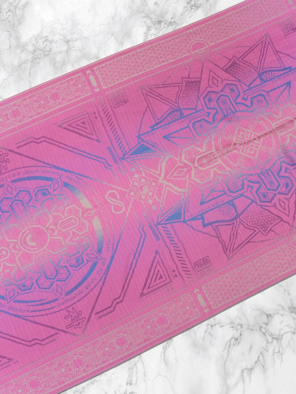 PINK AMETHYST DHARMA ✦ Festival Shawl