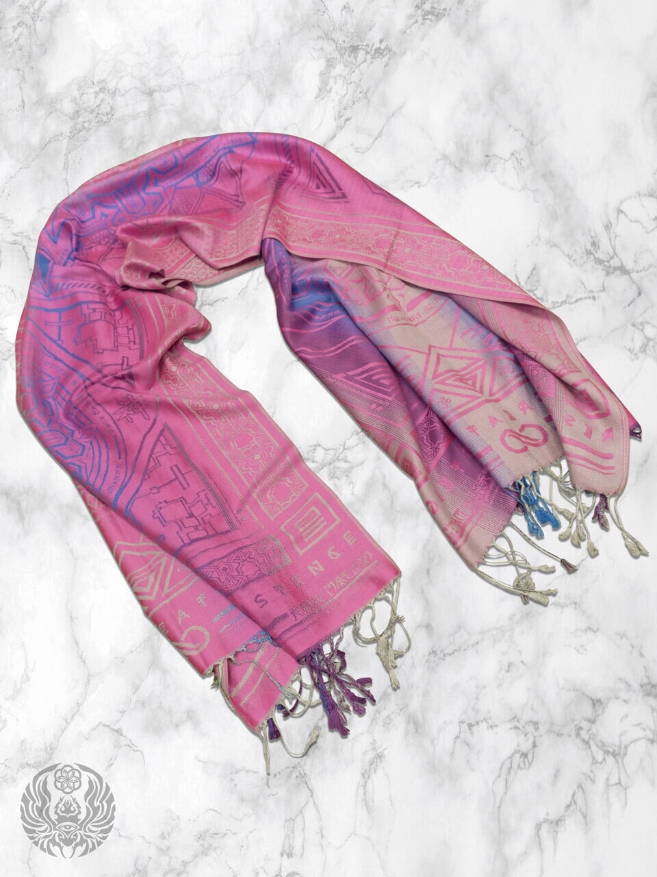 PINK AMETHYST DHARMA ✦ Festival Shawl