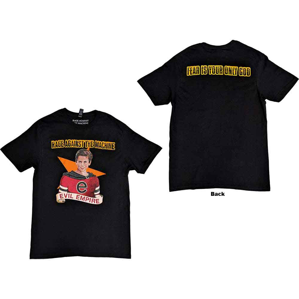 Rage Against The Machine Fear Is Our Only God Black