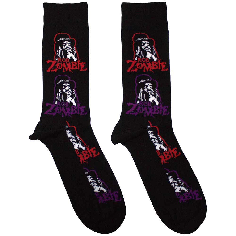 Rob Zombie Multicolour Repeats Black