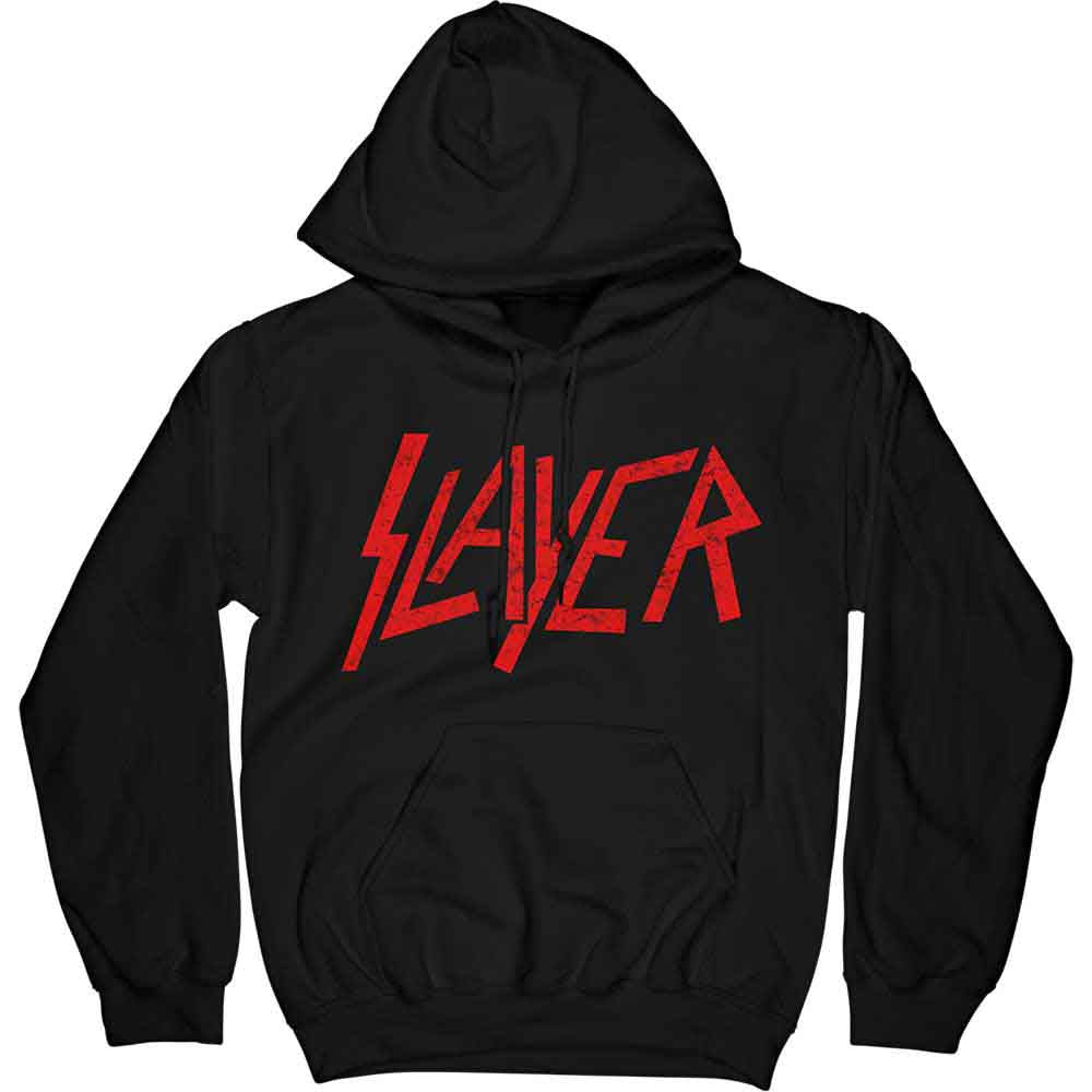 SLAYER Distressed Logo Black