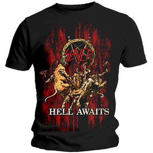 SLAYER Hell Awaits Black