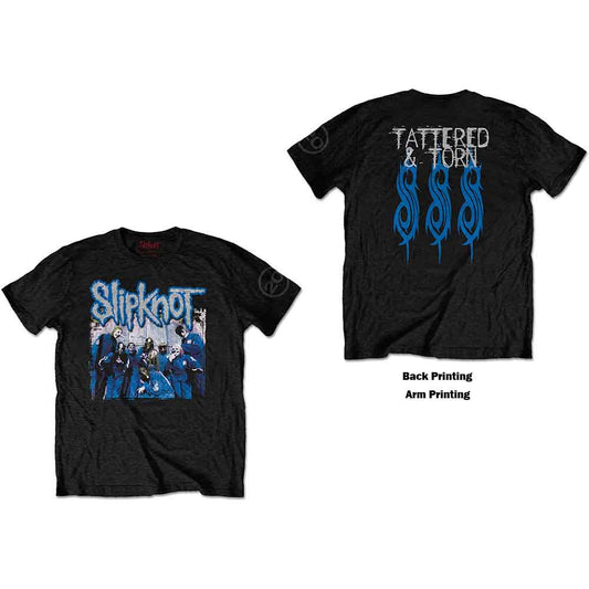 Slipknot 20th Anniversary Tattered & Torn Black