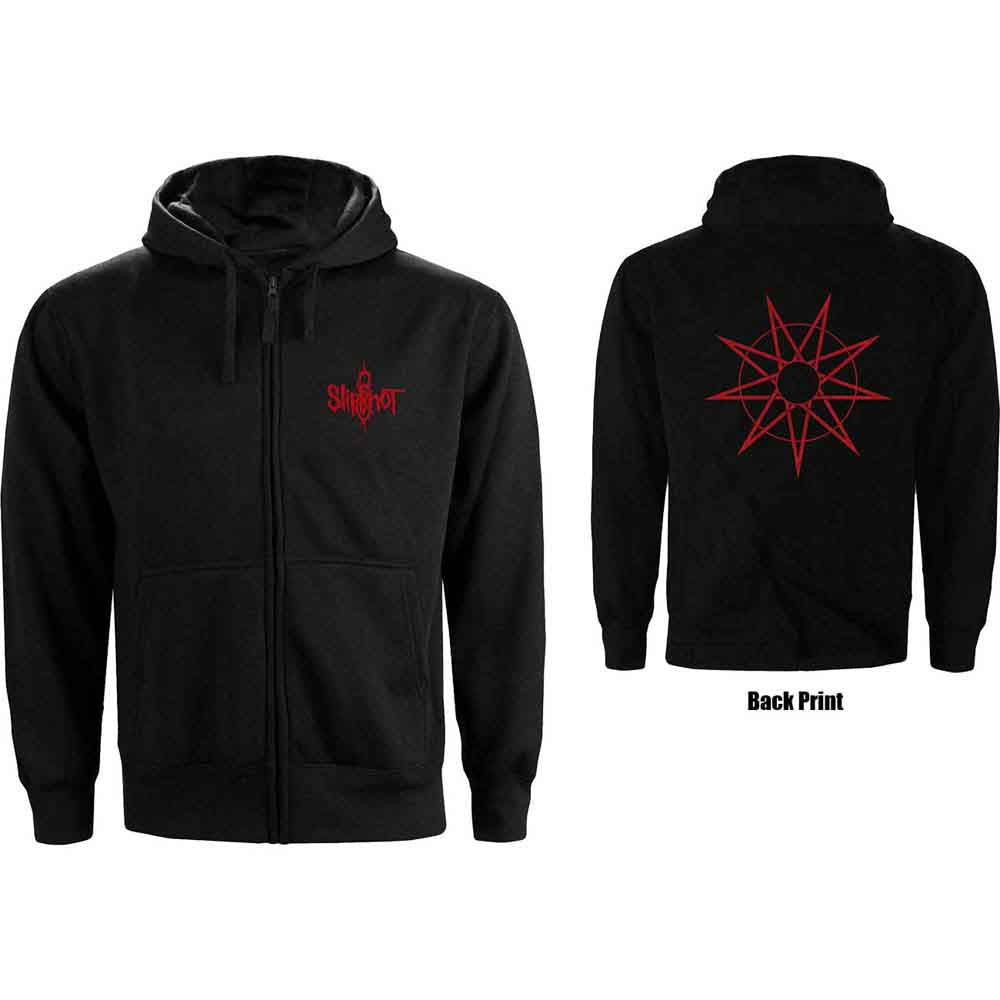 Slipknot 9 Point Star Black