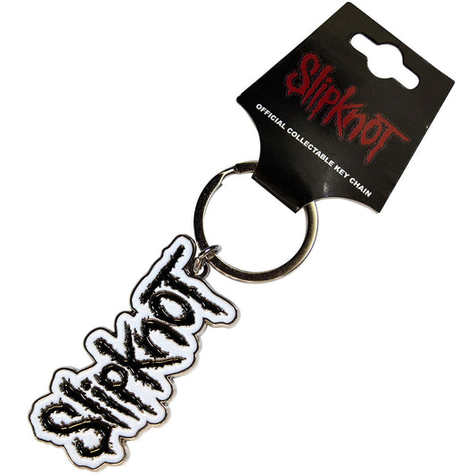 Slipknot Black Logo White Border