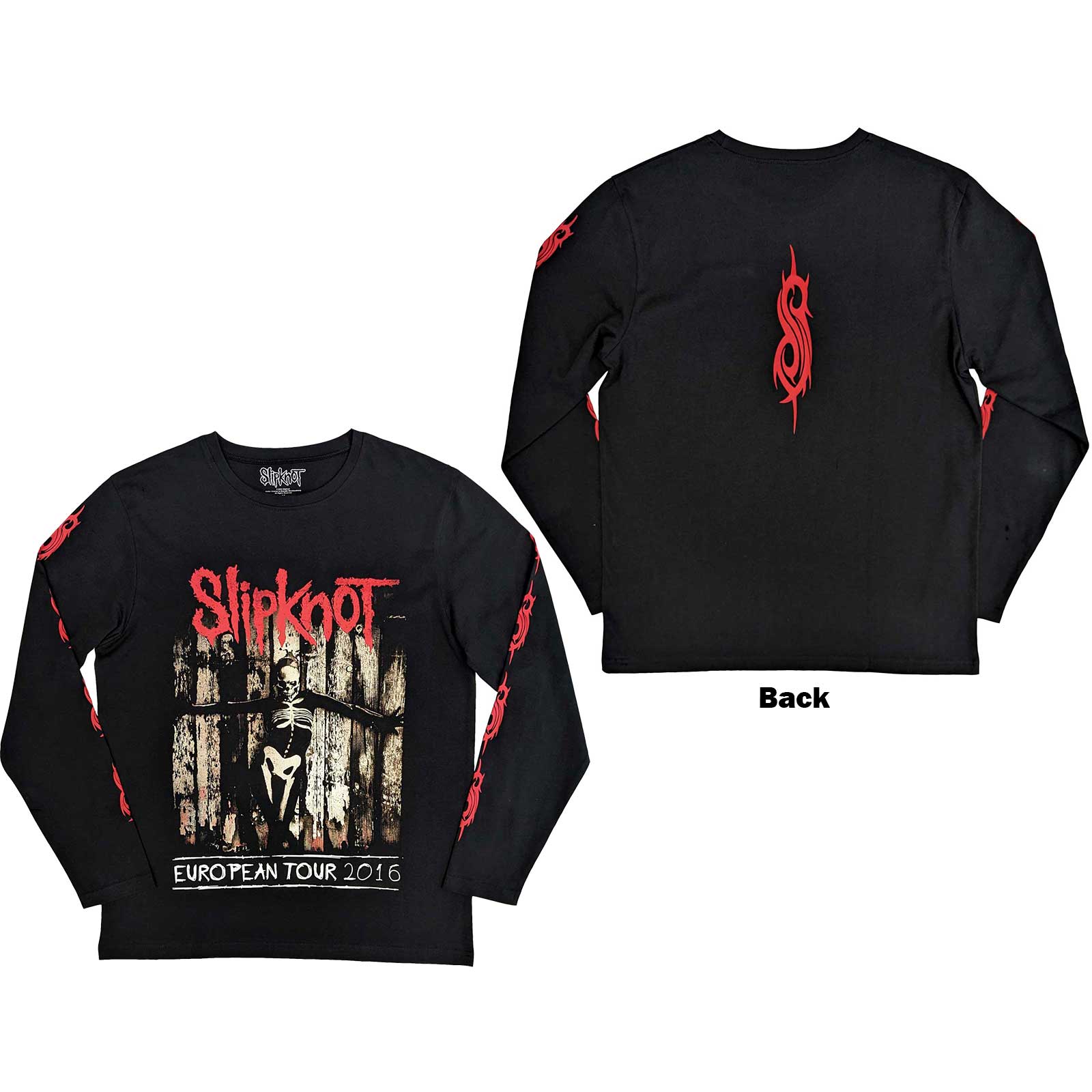 Slipknot Skeleton Flag Black