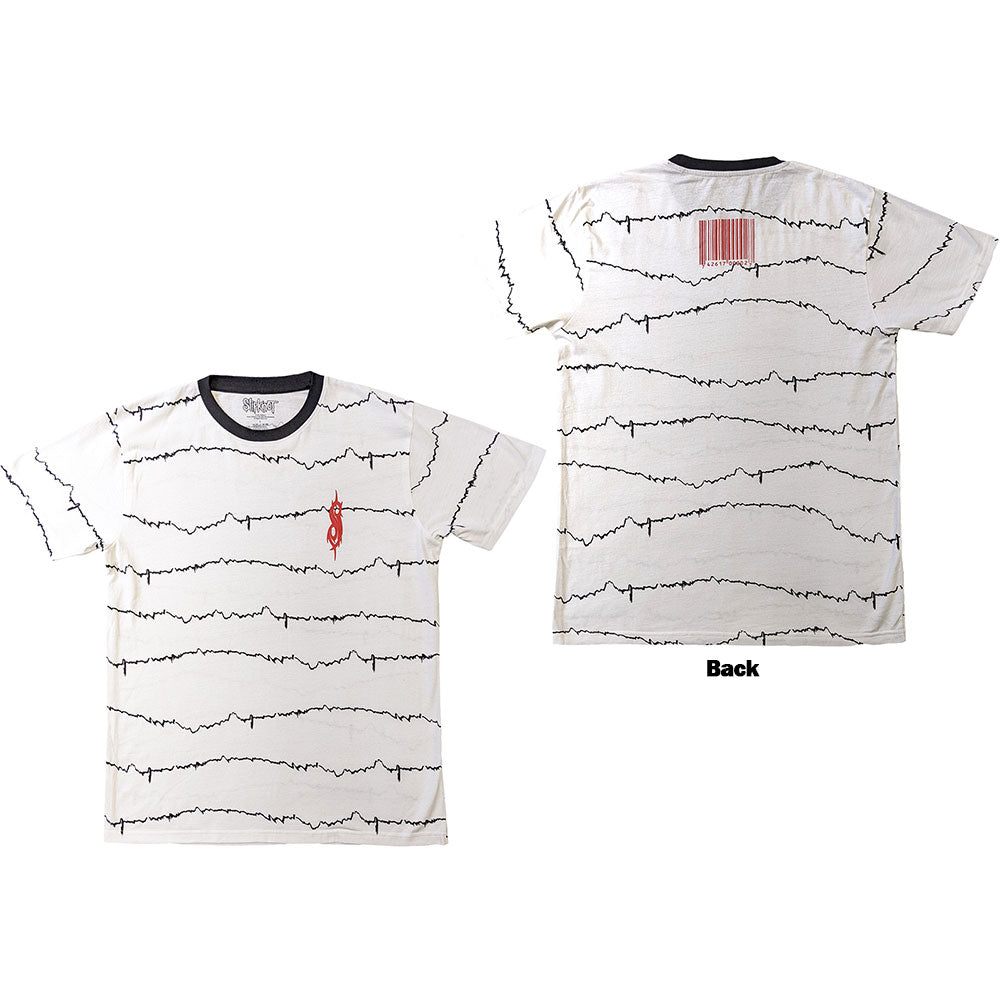 Slipknot The End, So Far Tribal-S & Barcode White