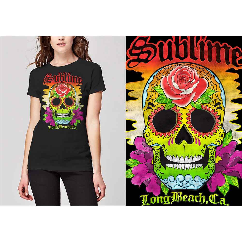 Sublime Colour Skull Black